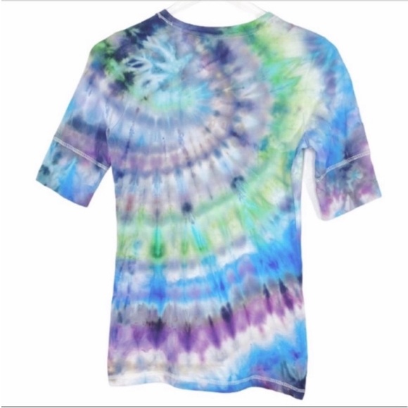 MOSSIMO Custom Tie Dye fitted T-shirt M - Picture 7 of 9